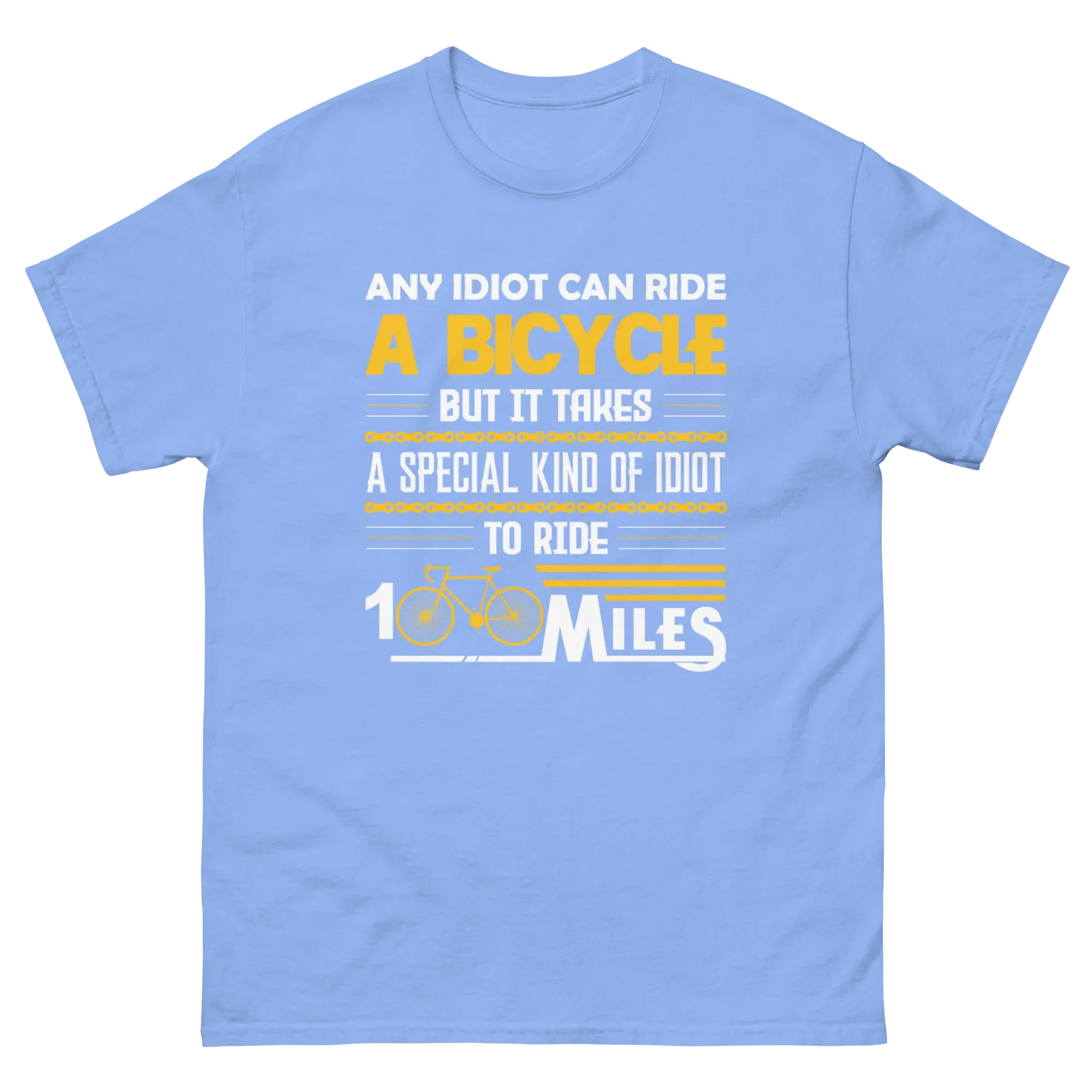 100 MILES unisex t-shirt - Printoo Shop - - bicycle, t-shirt, unisex, Unisex Classic Tee | Gildan 5000