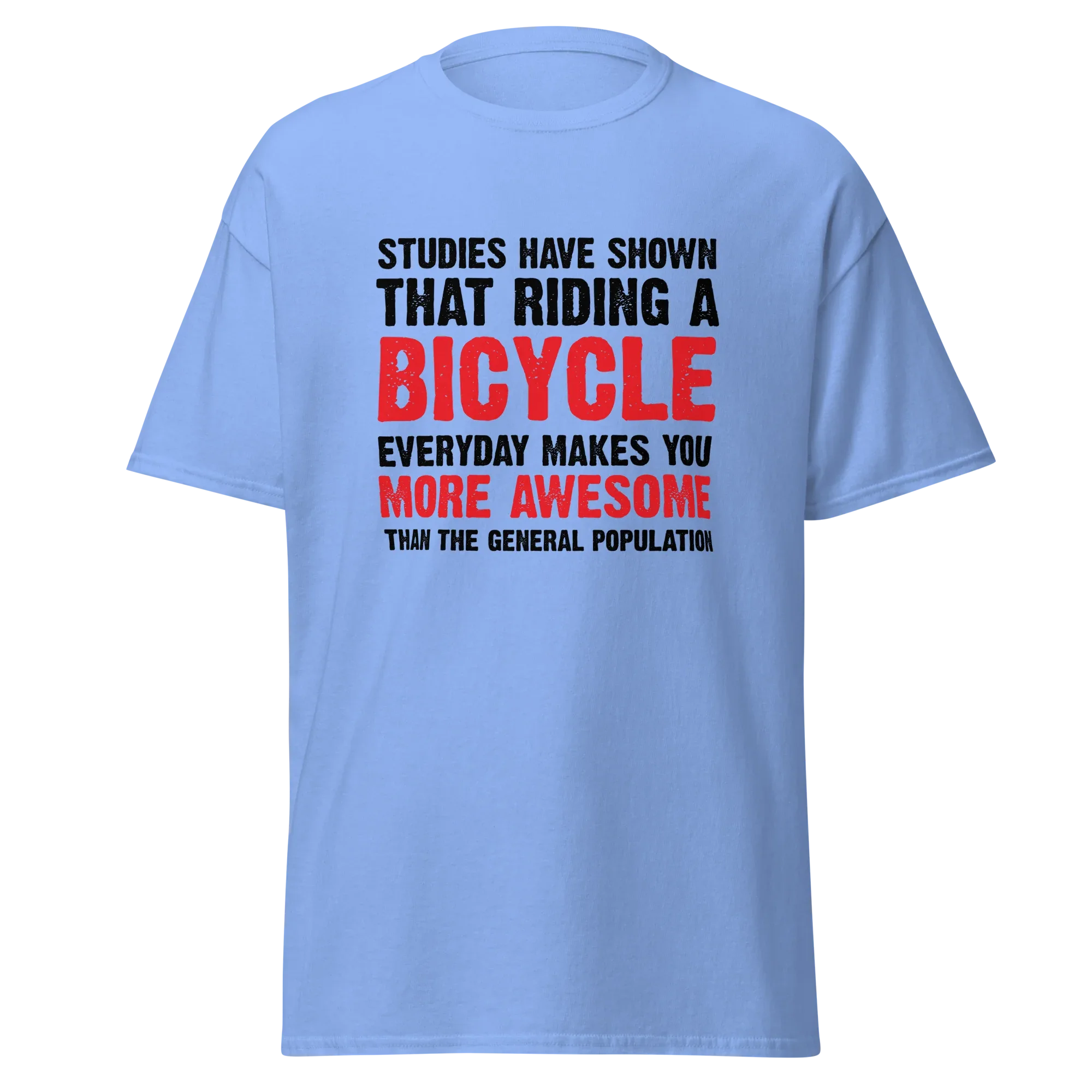 BICYCLE MORE AWESOME unisex t-shirt - - Bicycle t-shirts - Printoo Shop