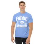 PLAY THE MUSIC NOT THE INSTRUMENT unisex t-shirt - - Music t-shirts - Printoo Shop