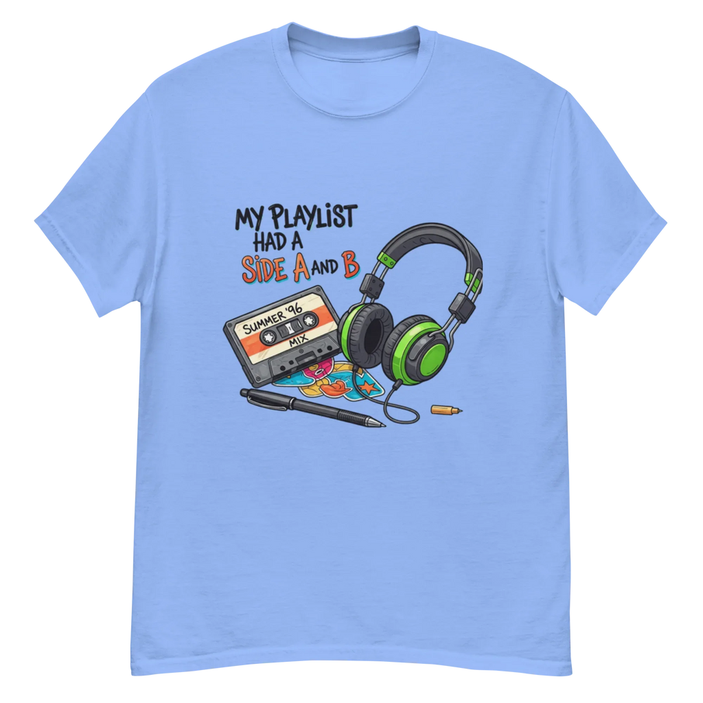 A SIDE AND B unisex t-shirt - Printoo Shop - - Music t-shirt, Retro & Synthwave T-Shirts, t-shirt, unisex, Unisex Classic Tee | Gildan 5000