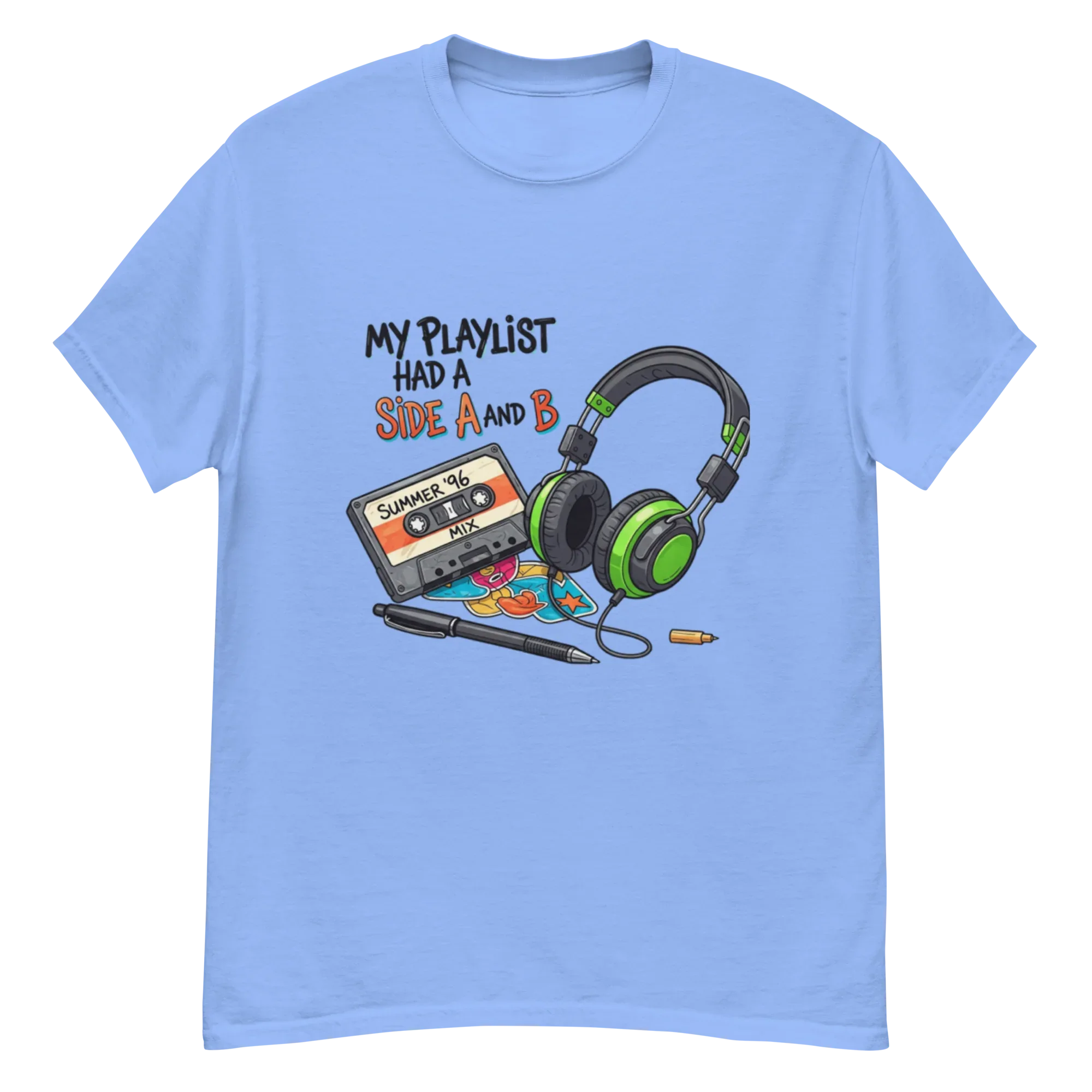 A SIDE AND B unisex t-shirt - Printoo Shop - - Music t-shirt, Retro & Synthwave T-Shirts, t-shirt, unisex, Unisex Classic Tee | Gildan 5000