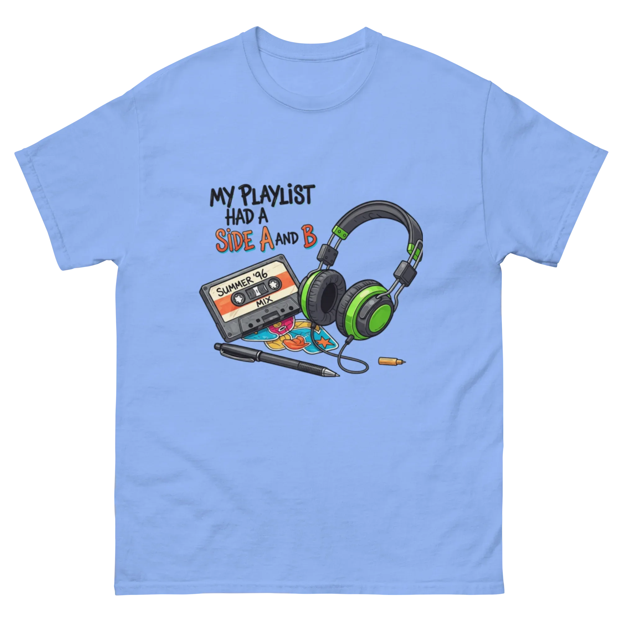 A SIDE AND B unisex t-shirt - Printoo Shop - - Music t-shirt, Retro & Synthwave T-Shirts, t-shirt, unisex, Unisex Classic Tee | Gildan 5000