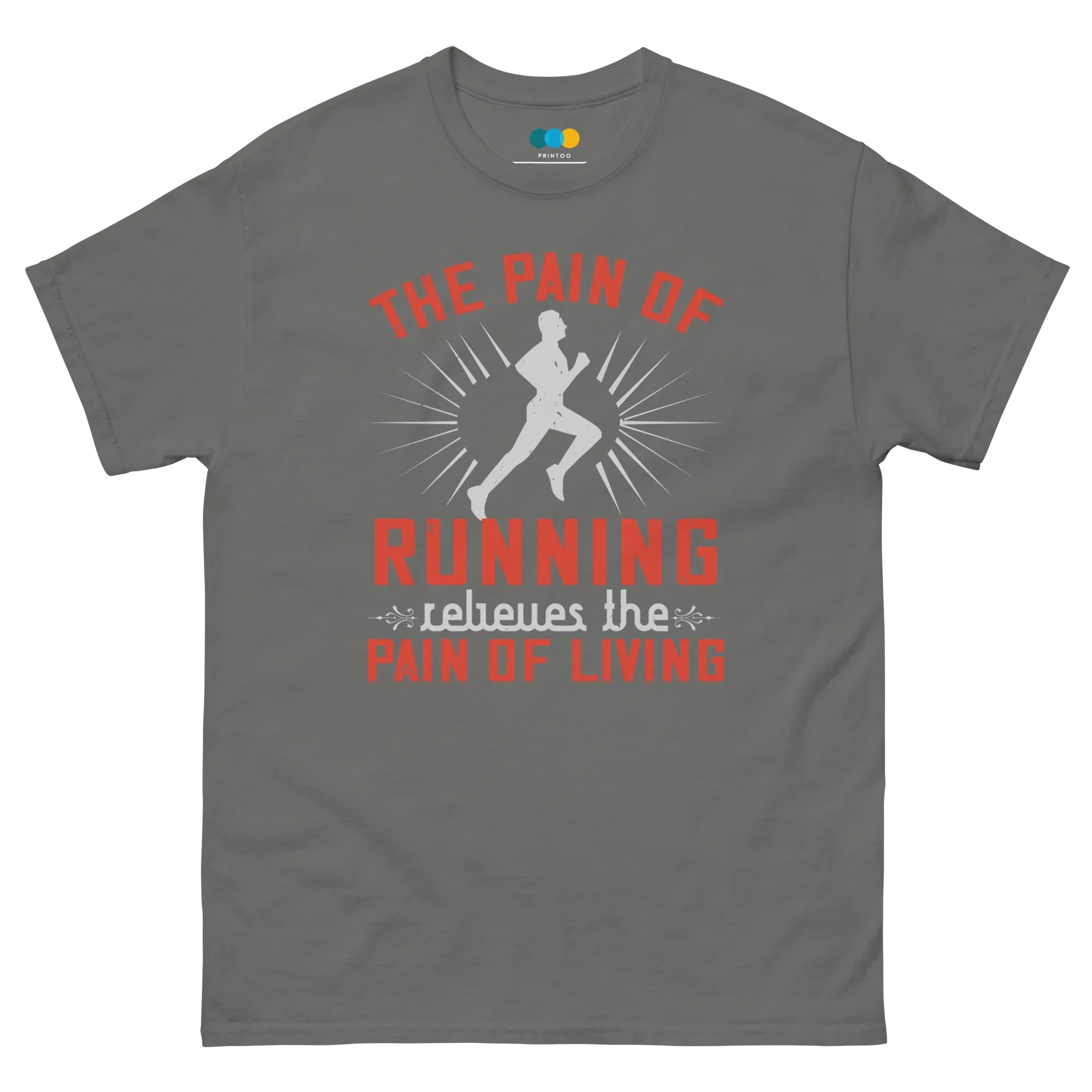 RUN & LIVE unisex t-shirt - - Running - Printoo Shop