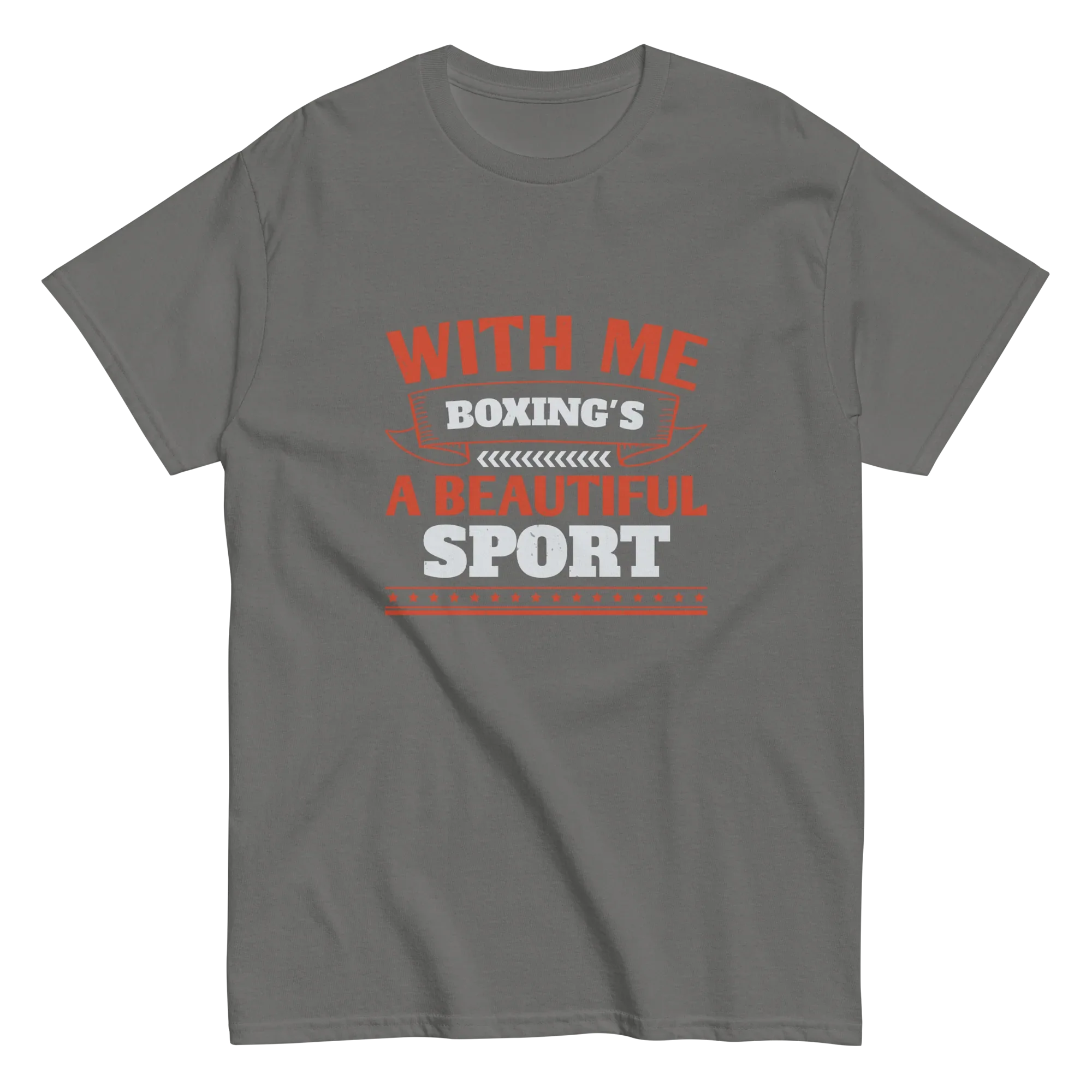 BOXING IS BEAUTIFUL unisex t-shirt - Printoo Shop - - boxing, Regular fit, t-shirt, unisex, Unisex Classic Tee | Gildan 5000