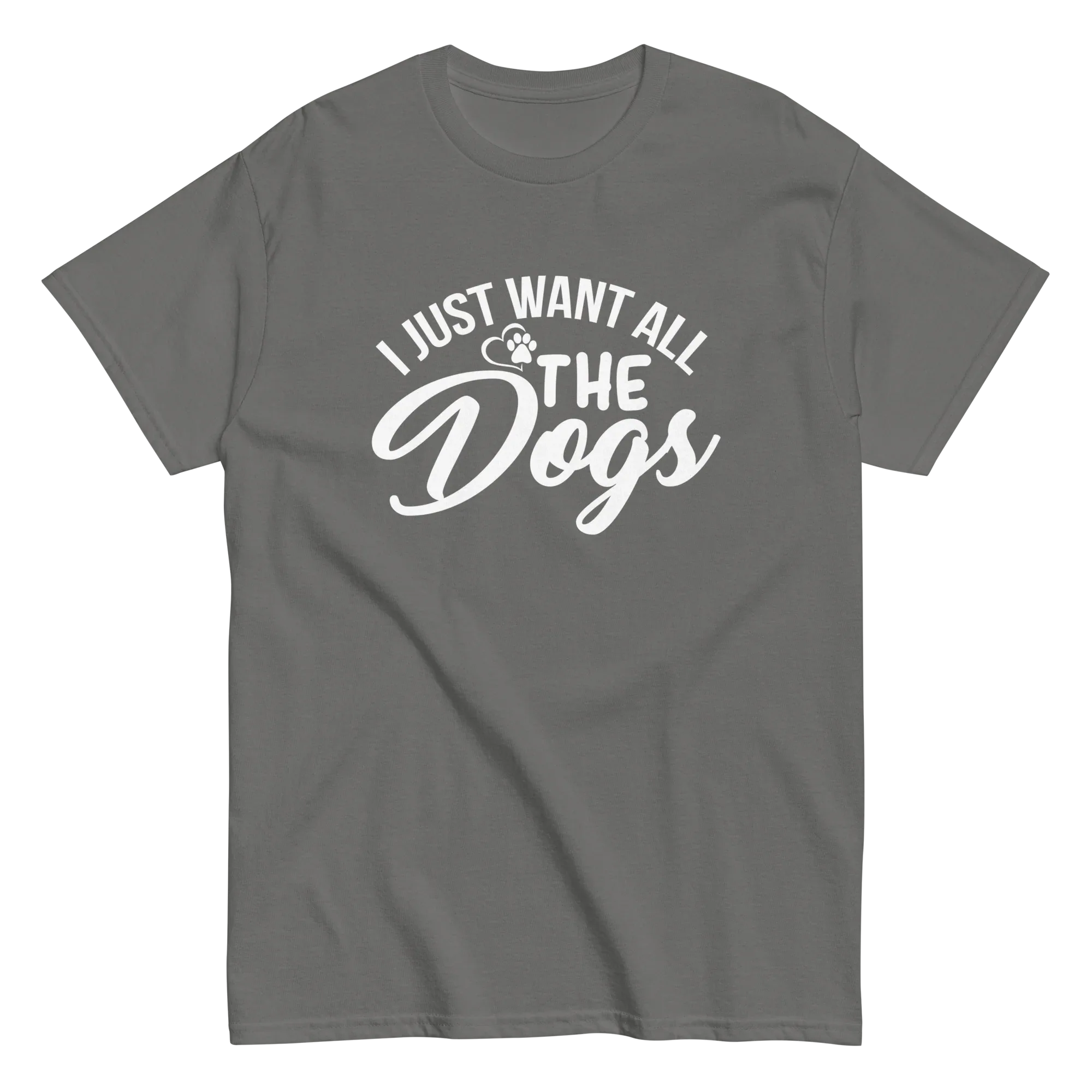 ALL THE DOGS unisex t-shirt - Printoo Shop - - dog, Streetwear look, t-shirt, unisex, Unisex Classic Tee | Gildan 5000