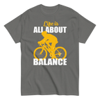 BALANCED LIFE unisex t-shirt - Printoo Shop - - bicycle, t-shirt, unisex, Unisex Classic Tee | Gildan 5000
