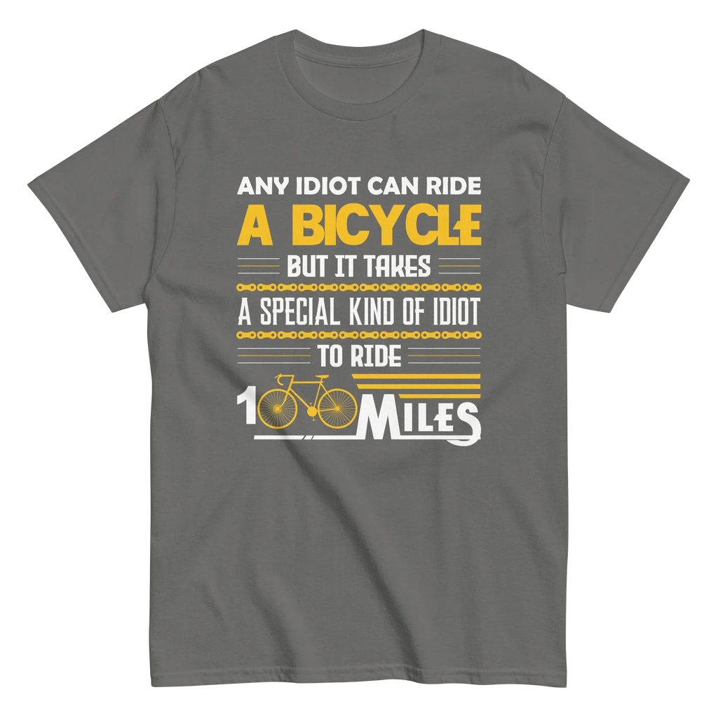 100 MILES unisex t-shirt - Printoo Shop - - bicycle, t-shirt, unisex, Unisex Classic Tee | Gildan 5000