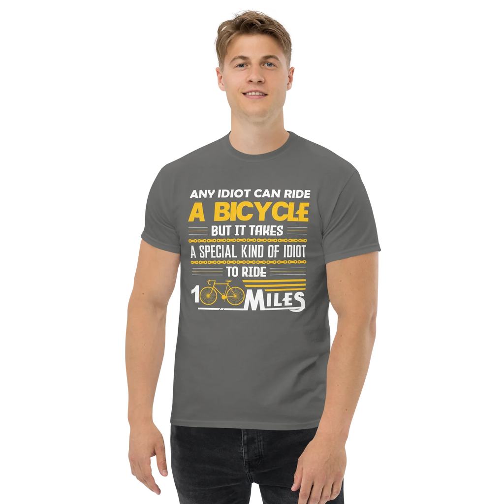 100 MILES unisex t-shirt - Printoo Shop - - bicycle, t-shirt, unisex, Unisex Classic Tee | Gildan 5000