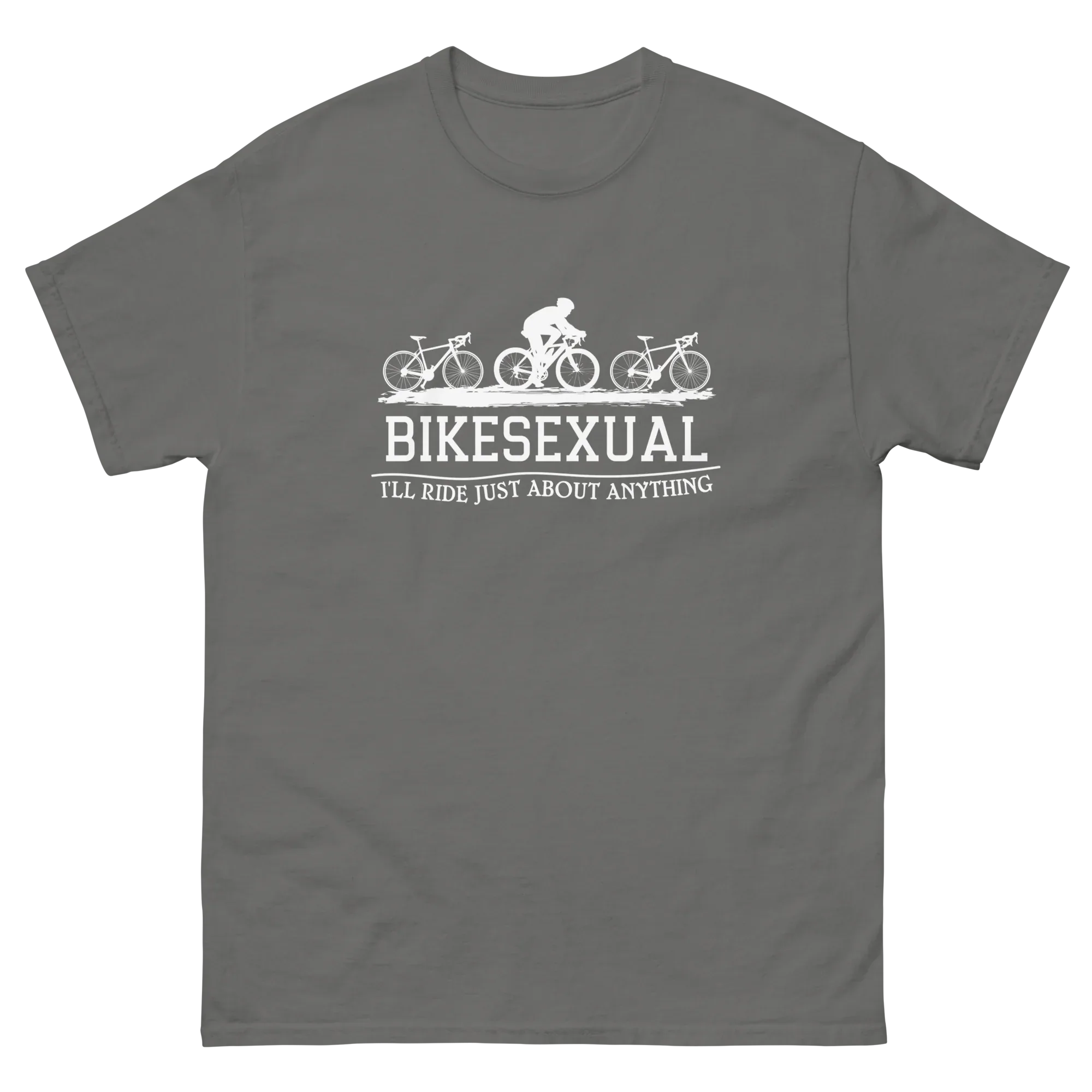 BIKESEXUAL unisex t-shirt - Printoo Shop - - bicycle, t-shirt, unisex, Unisex Classic Tee | Gildan 5000