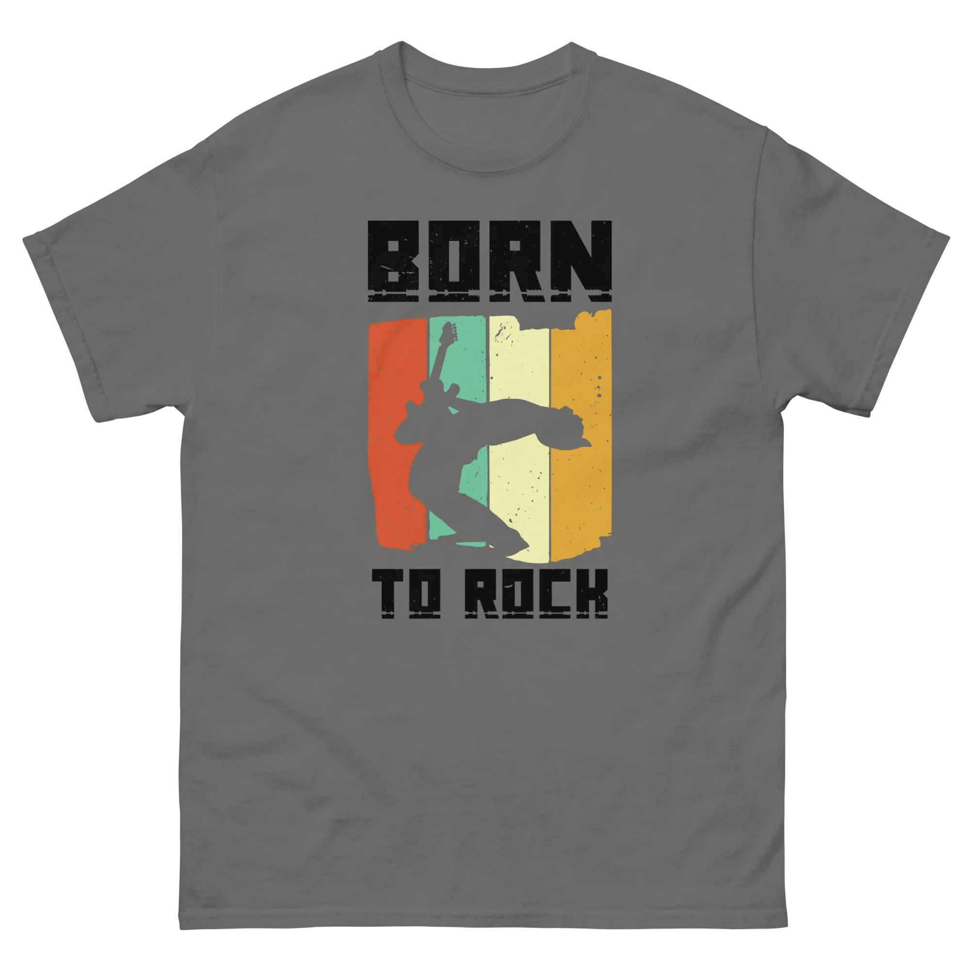 BORN TO ROCK unisex t-shirt - Printoo Shop - - 087.png, metalmusic, Music t-shirt, t-shirt, unisex, Unisex Classic Tee | Gildan 5000