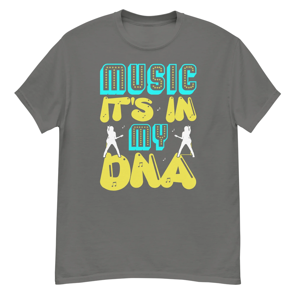 MUSIC IT'S IN MY DNA unisext-shirt - - Music t-shirts - Printoo Shop