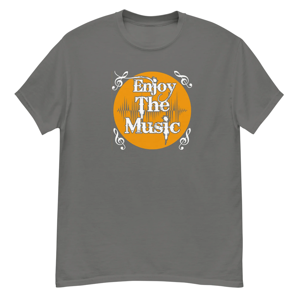 ENJOY THE MUSIC unisex t-shirt - - Music t-shirts - Printoo Shop
