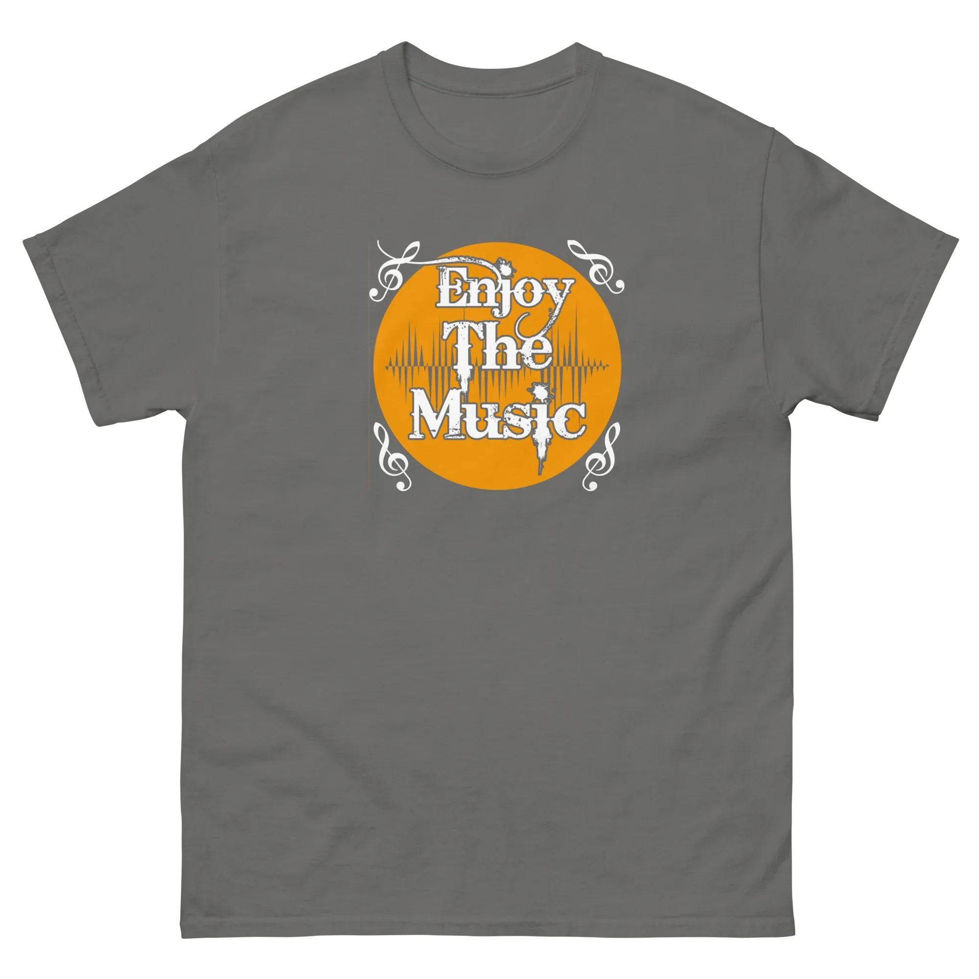 ENJOY THE MUSIC unisex t-shirt - - Music t-shirts - Printoo Shop