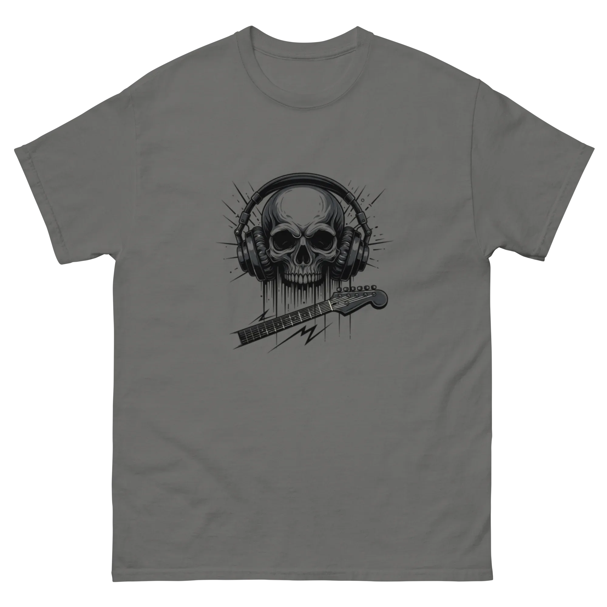 SKULL ROCK VIBES unisex t-shirt - Printoo Shop - - metalmusic, Music t-shirt, t-shirt, unisex, Unisex Classic Tee | Gildan 5000