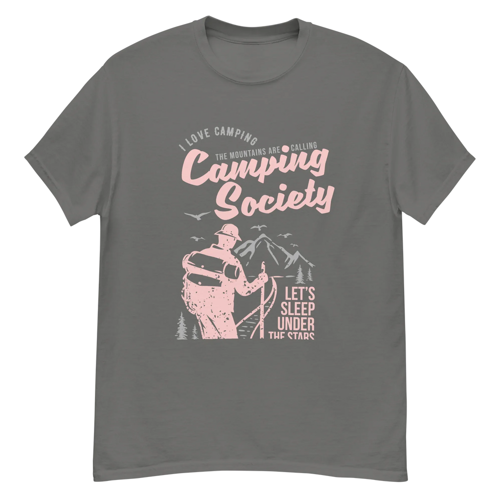 CAMPING SOCIETY unisex t-shirt - - - Printoo Shop