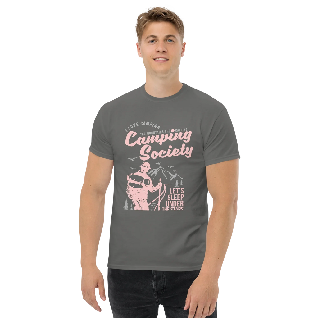 CAMPING SOCIETY unisex t-shirt - - - Printoo Shop