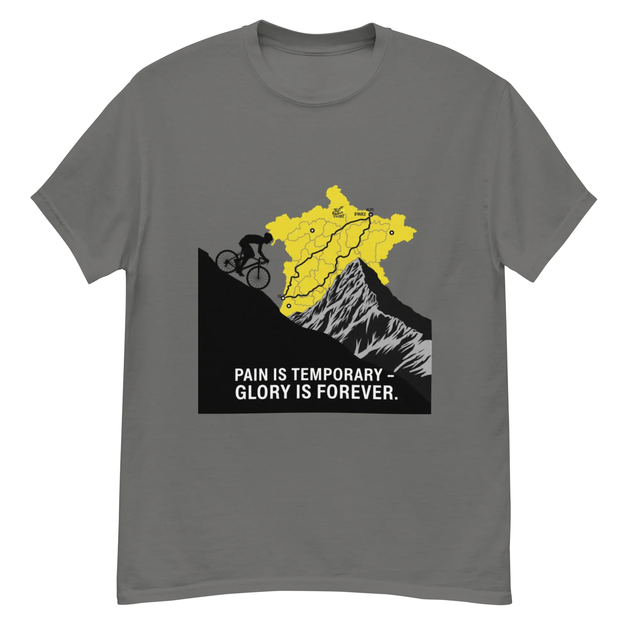 PAIN IS TEMPORARY unisex t-shirt - - - Printoo Shop