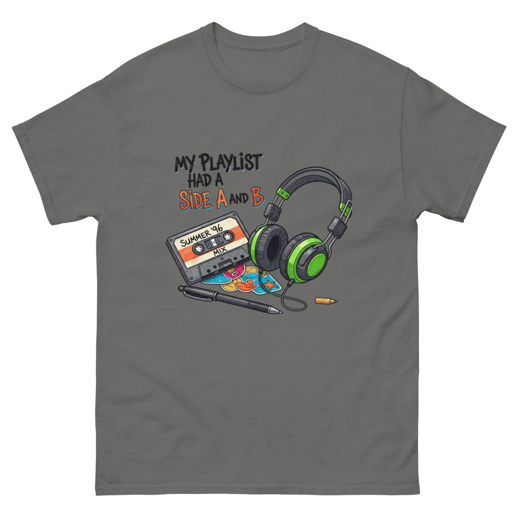 A SIDE AND B unisex t-shirt - Printoo Shop - - Music t-shirt, Retro & Synthwave T-Shirts, t-shirt, unisex, Unisex Classic Tee | Gildan 5000