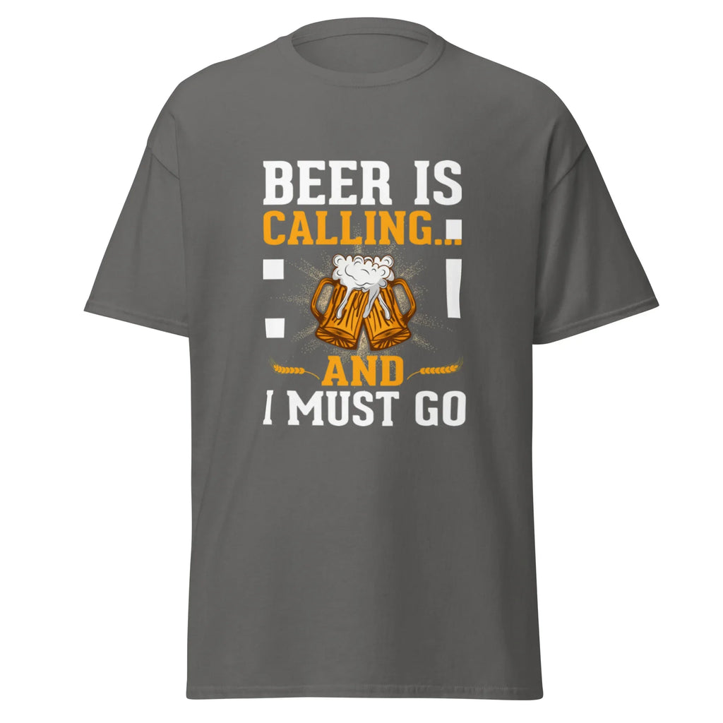 BEER IS CALLING FUNNY unisex t-shirt - - - Printoo Shop