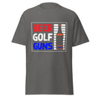 BEER GOLF GUNS unisex t-shirt - - - Printoo Shop