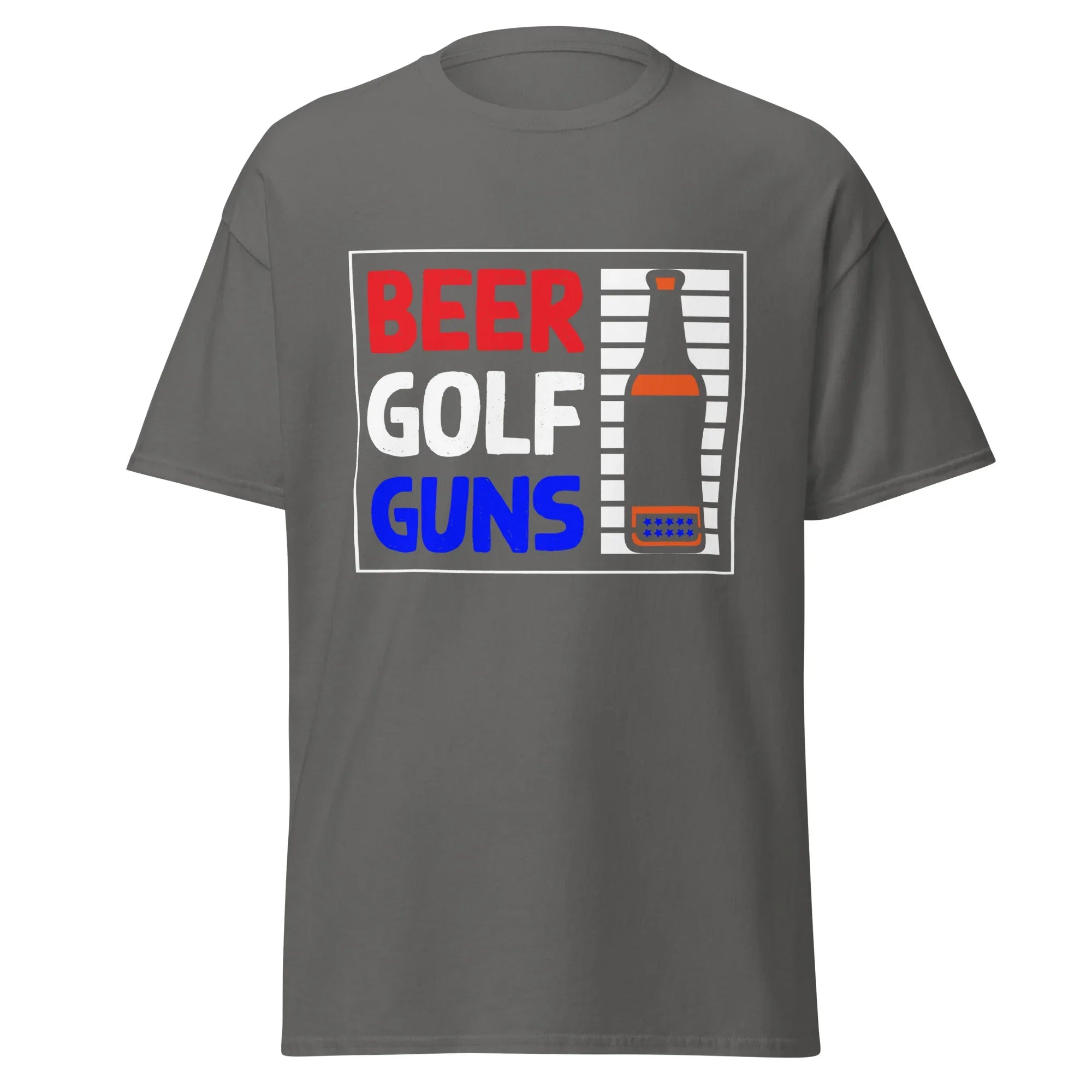 BEER GOLF GUNS unisex t-shirt - - - Printoo Shop