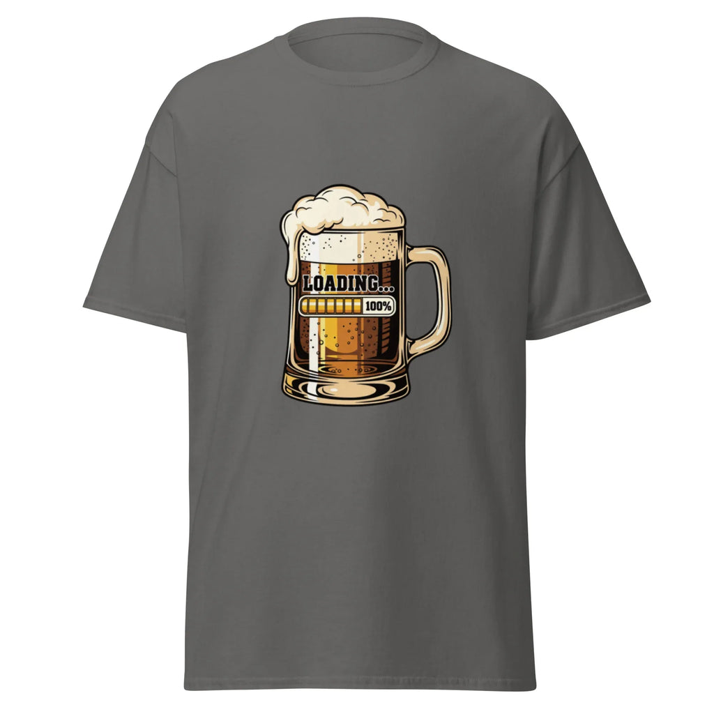 BEER LOADING unisex t-shirt - Printoo Shop - - beer, t-shirt, unisex, Unisex Classic Tee | Gildan 5000