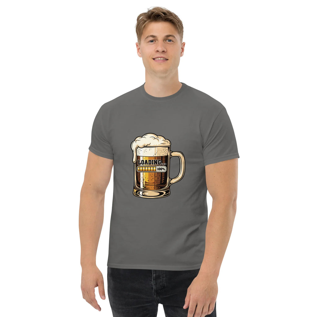 BEER LOADING unisex t-shirt - Printoo Shop - - beer, t-shirt, unisex, Unisex Classic Tee | Gildan 5000