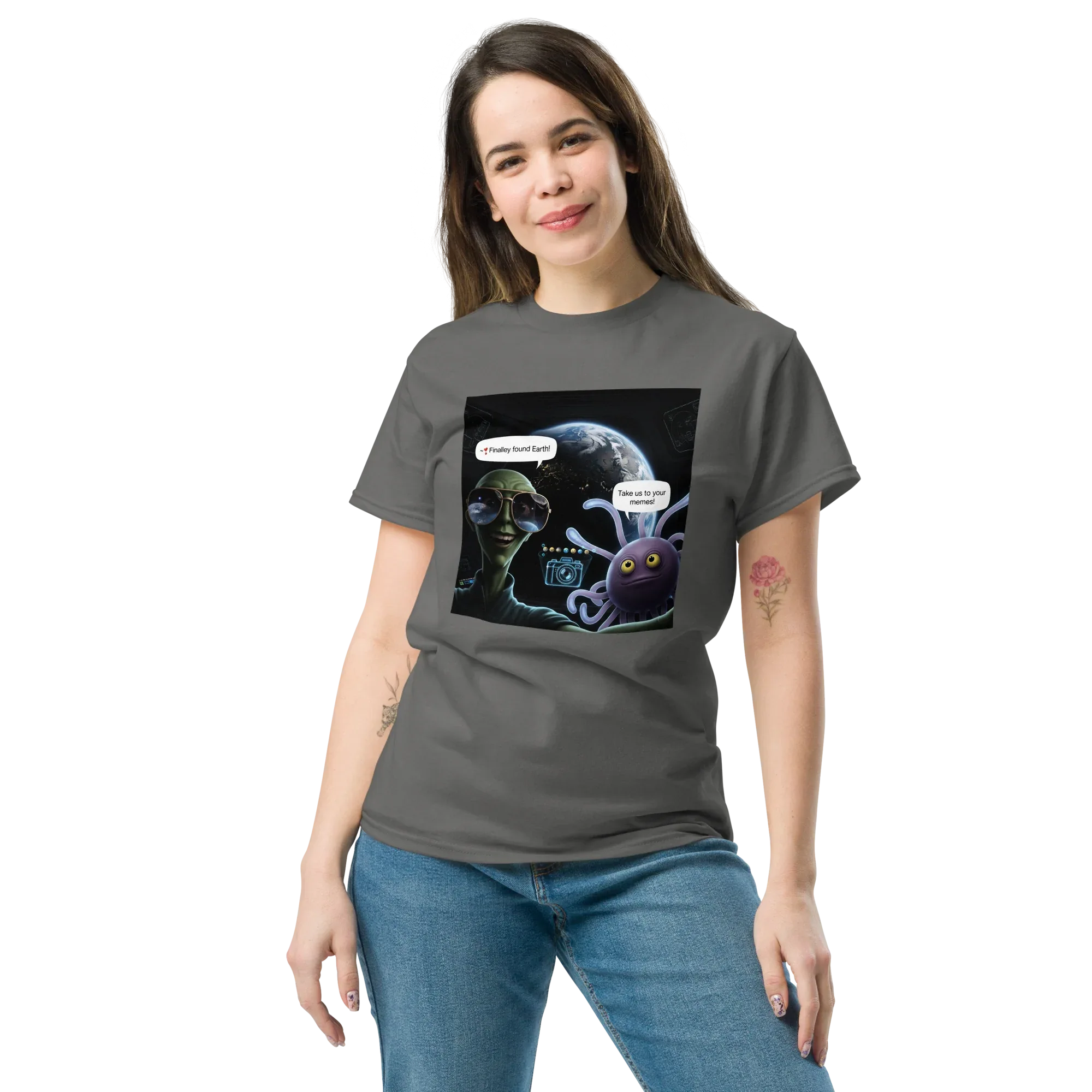 FINALLY FOUND EARTH unisex t-shirt - - - Printoo Shop