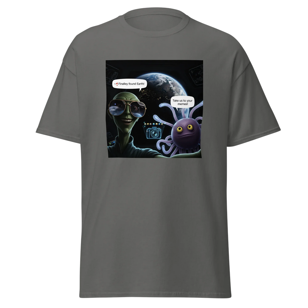 FINALLY FOUND EARTH unisex t-shirt - - - Printoo Shop