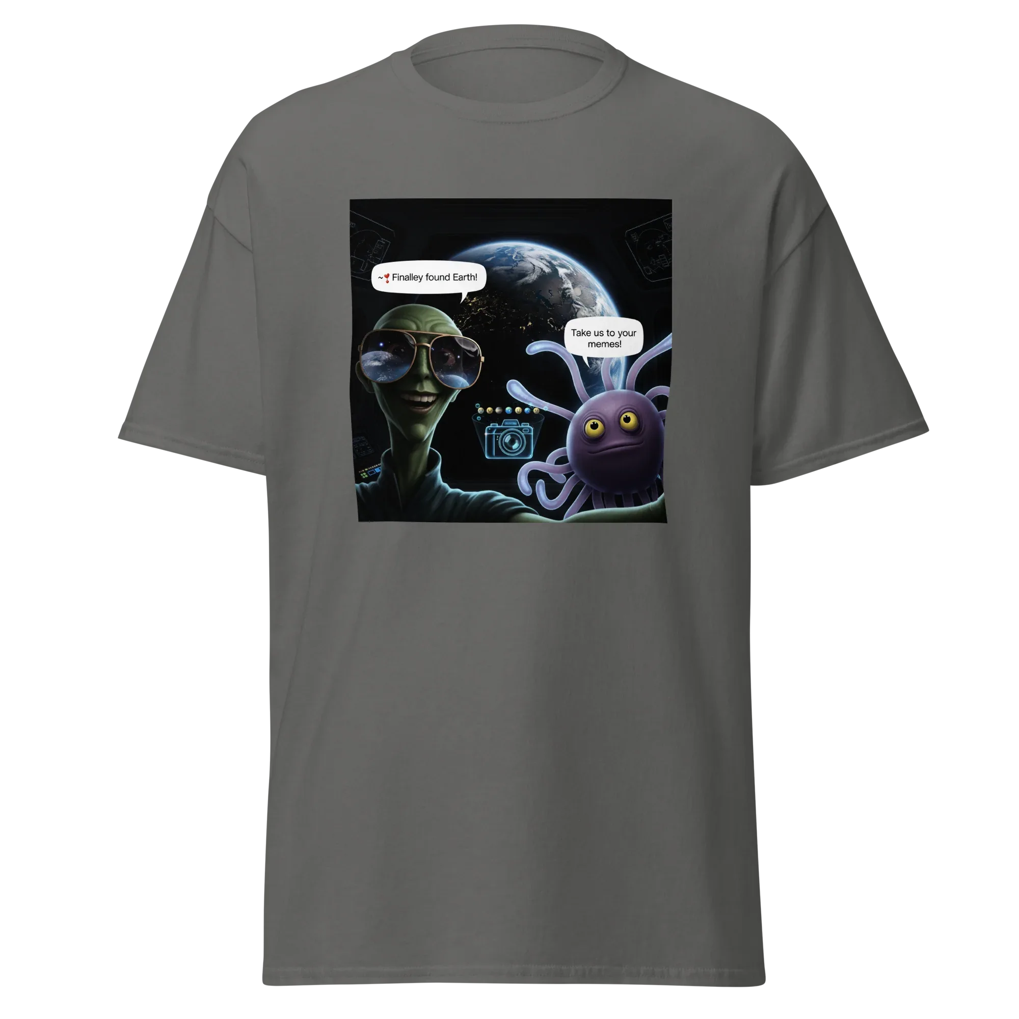 FINALLY FOUND EARTH unisex t-shirt - - - Printoo Shop