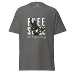 FREE STYLE SKATE VIBE men’s t-shirt - Charcoal / S - Printoo Shop - 1702754_15831
