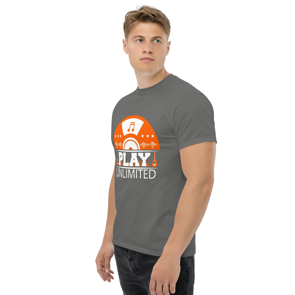 PLAY UNLIMITED unisex t-shirt - - Music t-shirts - Printoo Shop