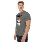 RETRO VIBE TAPE ART men’s t-shirt - Dark Heather / S - Printoo Shop - 3593913_15843