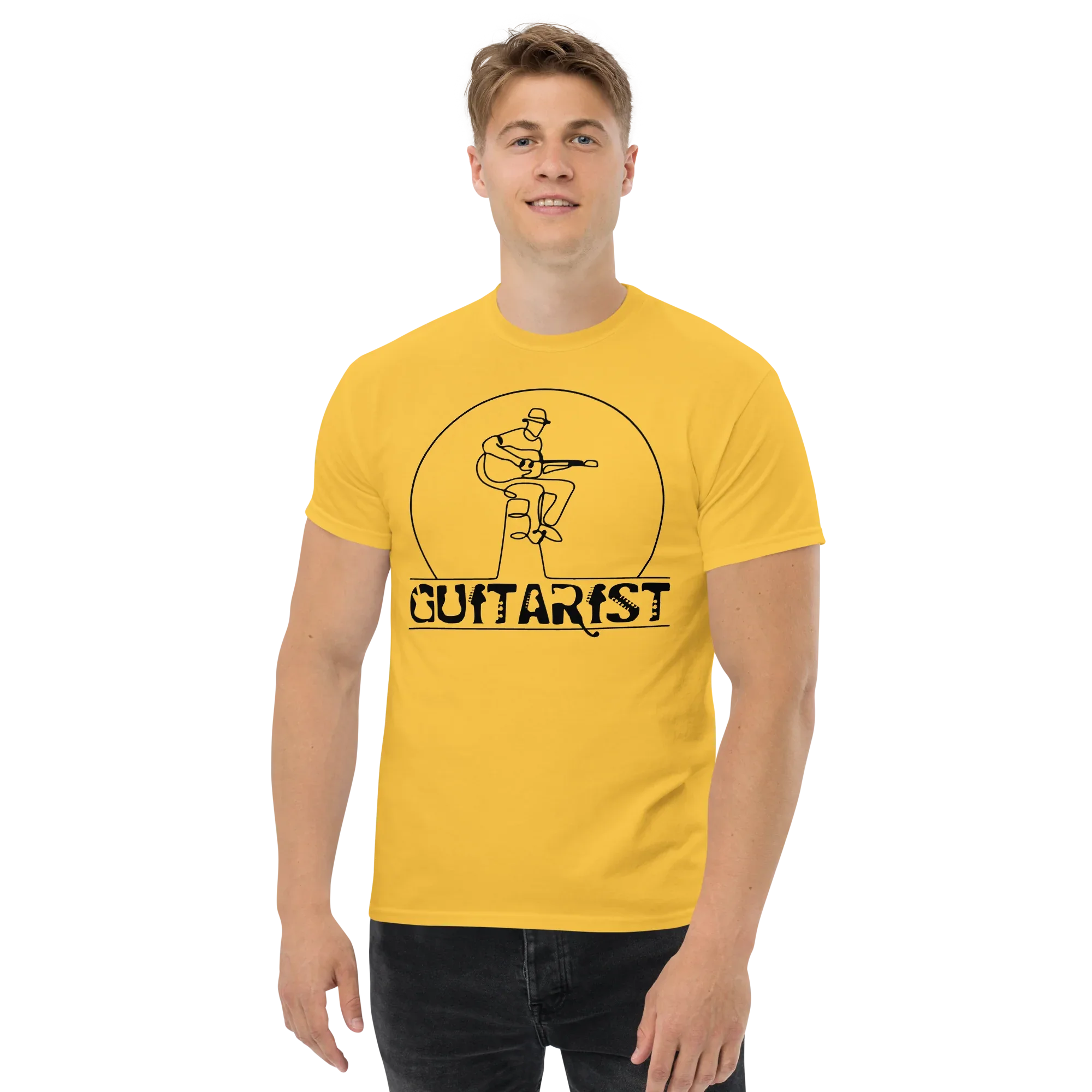 GUITARIST unisex t-shirt - - Music t-shirts - Printoo Shop