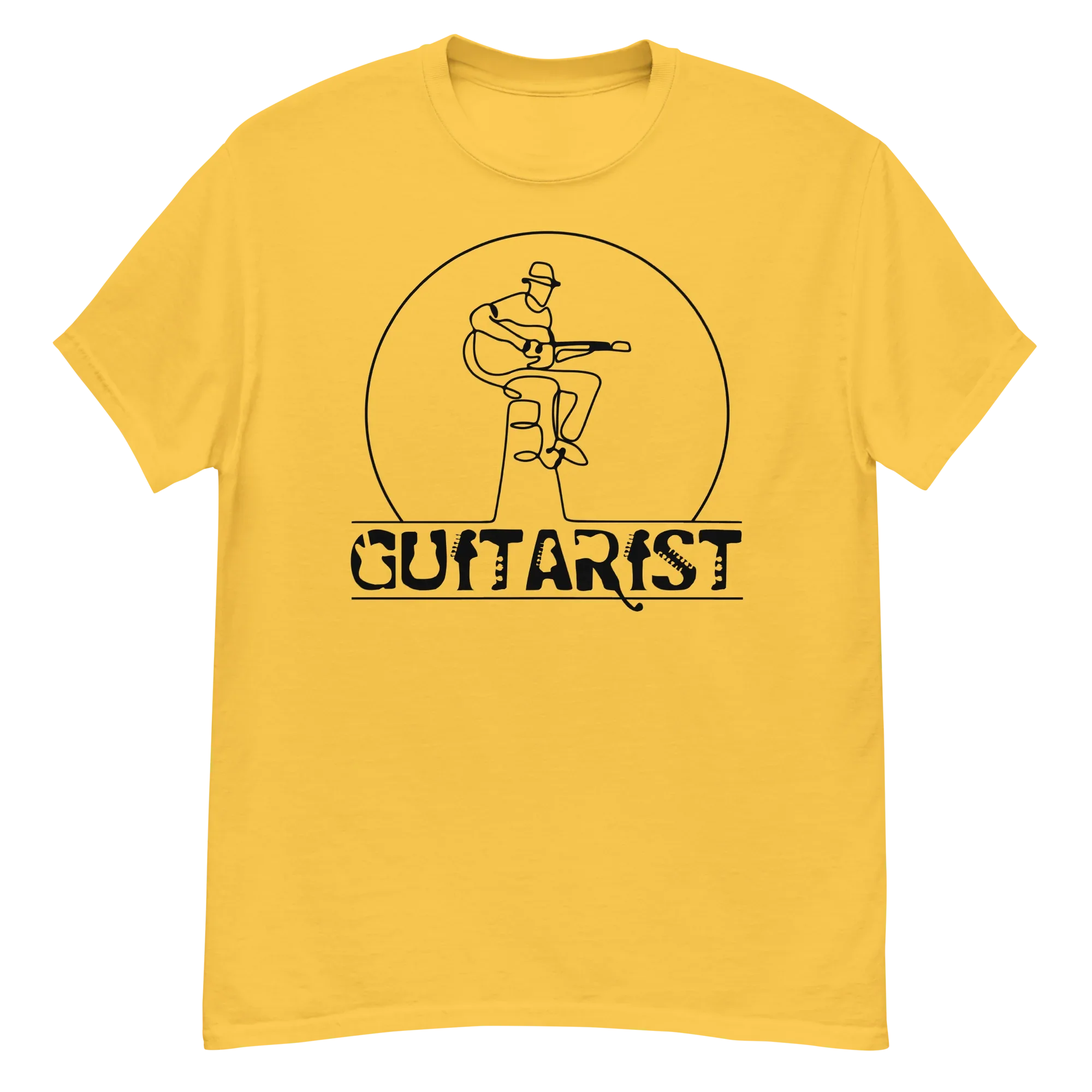GUITARIST unisex t-shirt - - Music t-shirts - Printoo Shop