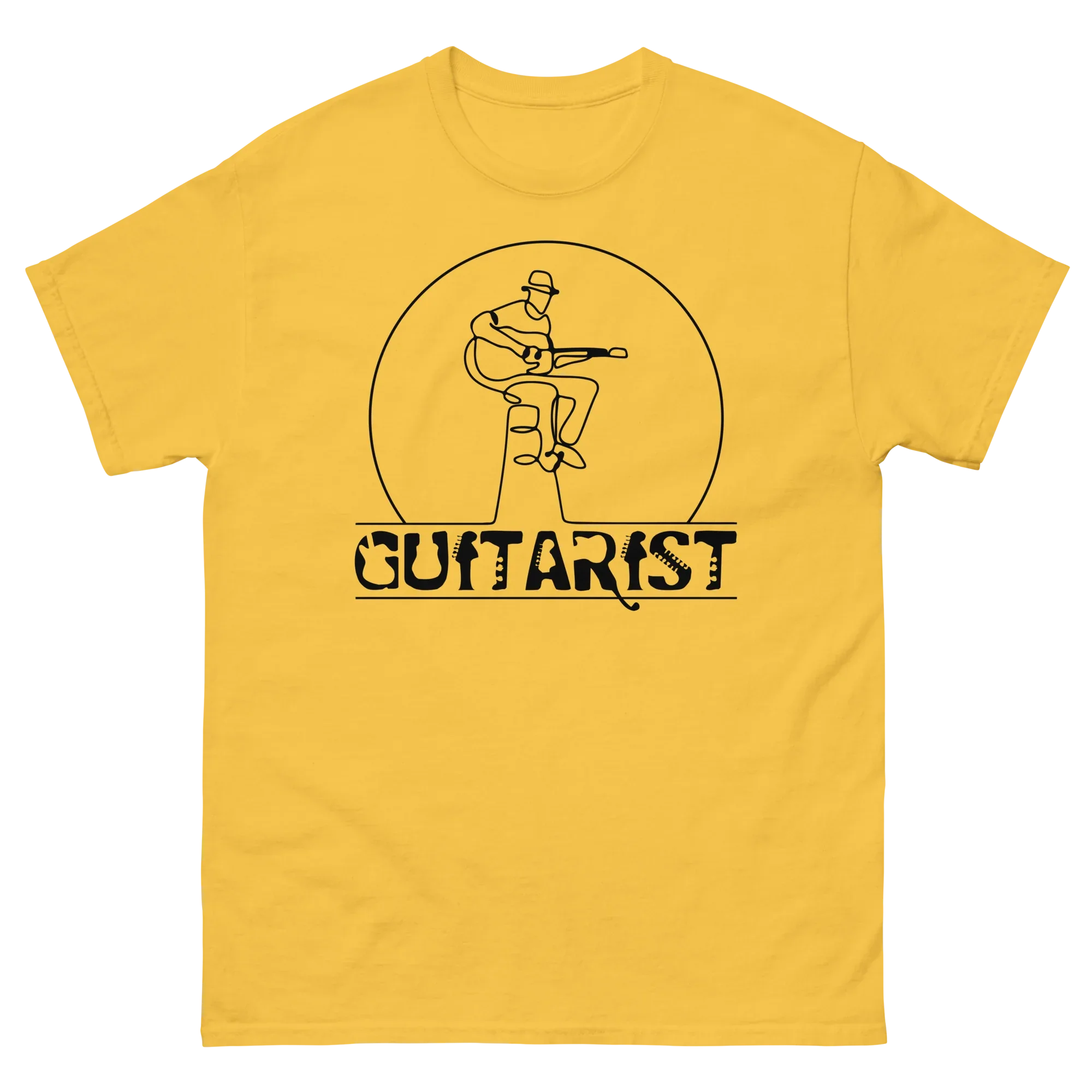 GUITARIST unisex t-shirt - - Music t-shirts - Printoo Shop
