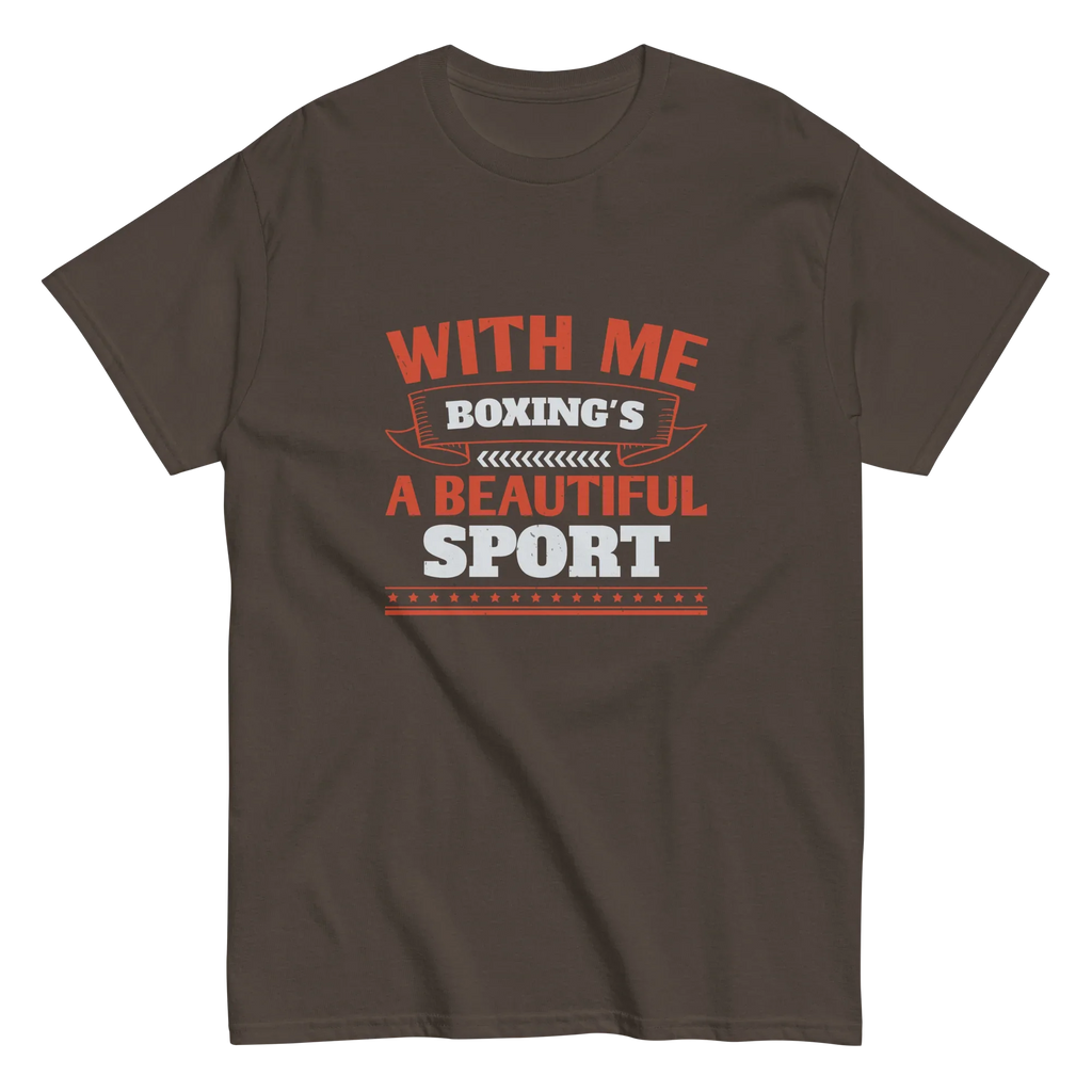 BOXING IS BEAUTIFUL unisex t-shirt - Printoo Shop - - boxing, Regular fit, t-shirt, unisex, Unisex Classic Tee | Gildan 5000