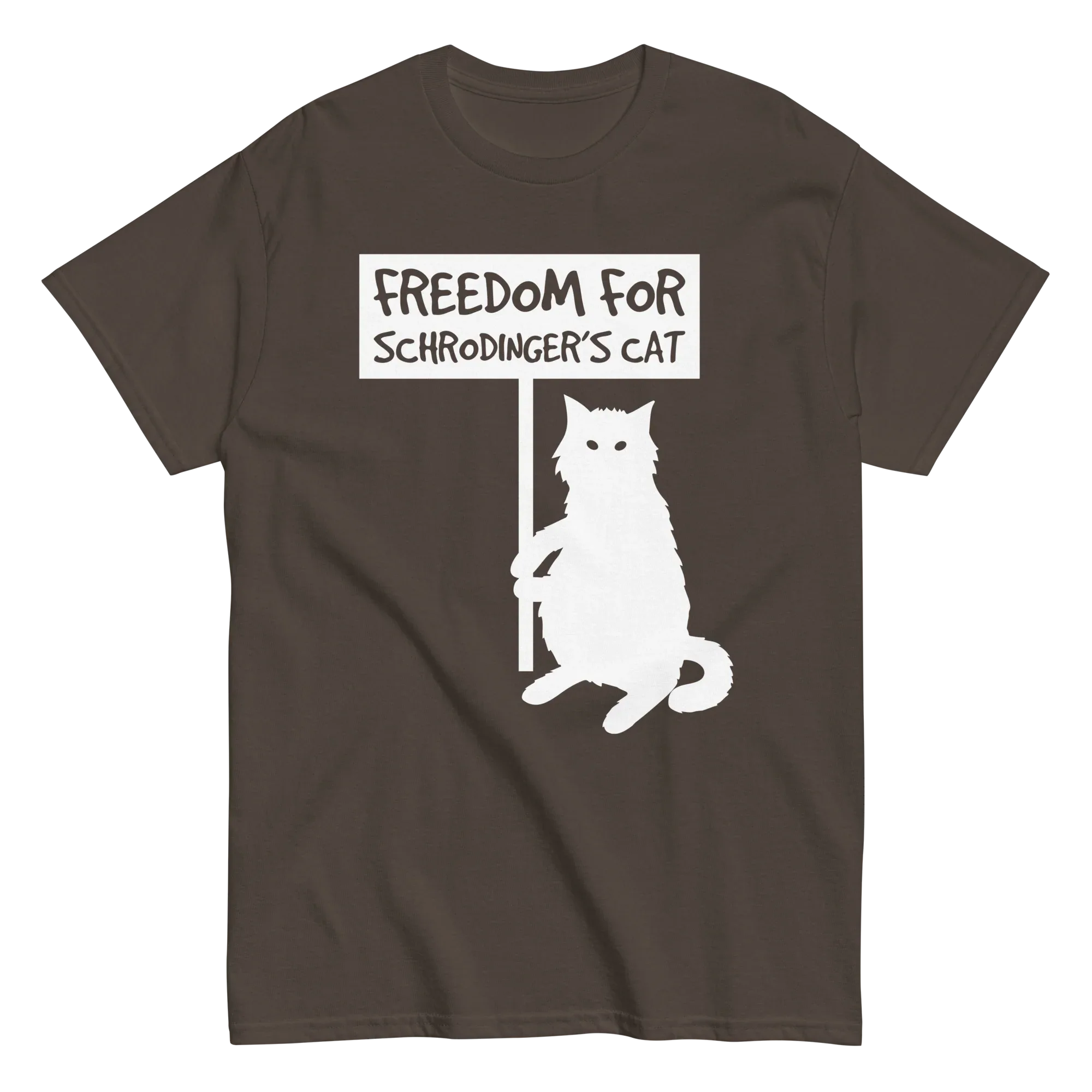 SCHRODINGER'S CAT unisex t-shirt - - Cat t-shirts - Printoo Shop