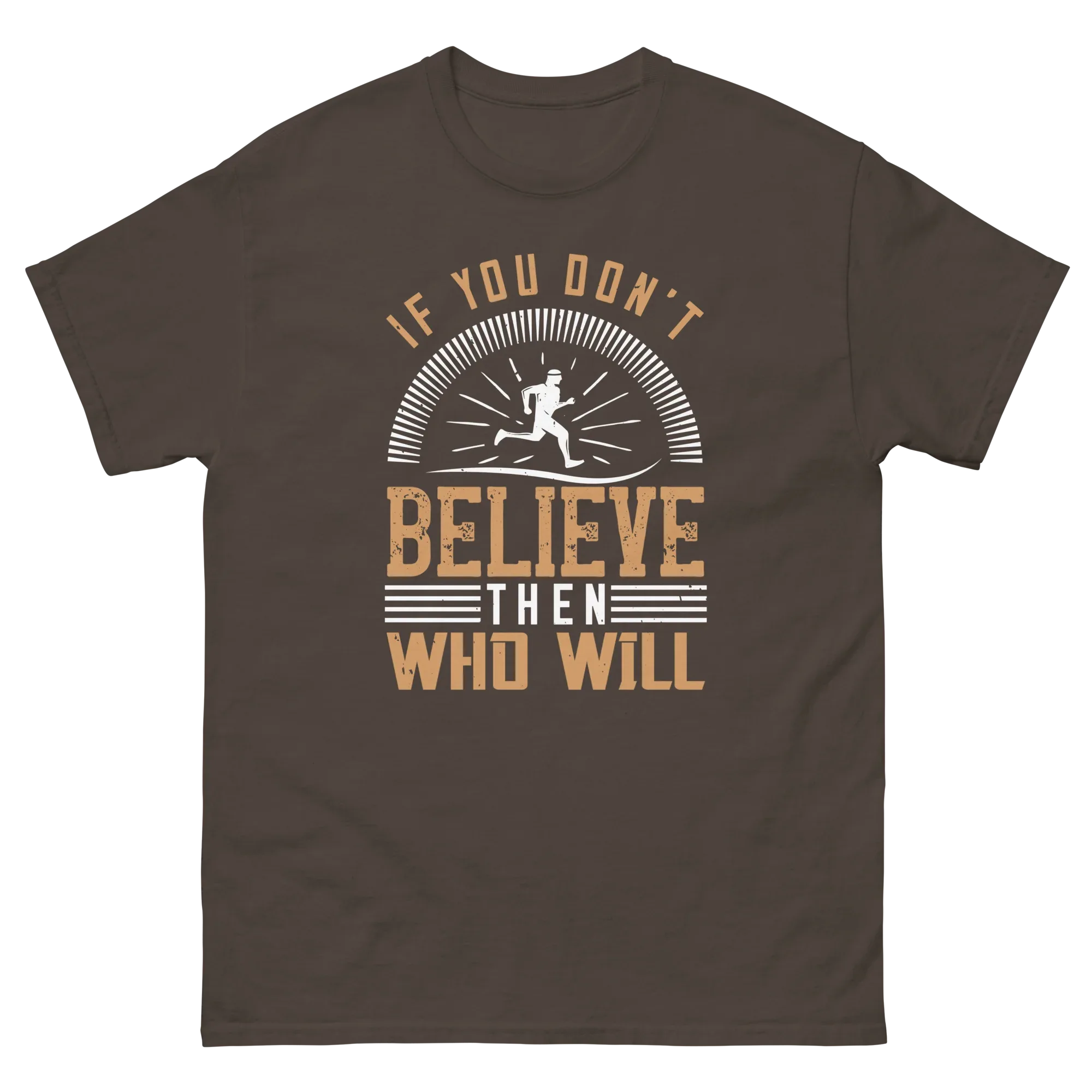 BELIEVE IT unisex t-shirt - Printoo Shop - - running, t-shirt, unisex, Unisex Classic Tee | Gildan 5000