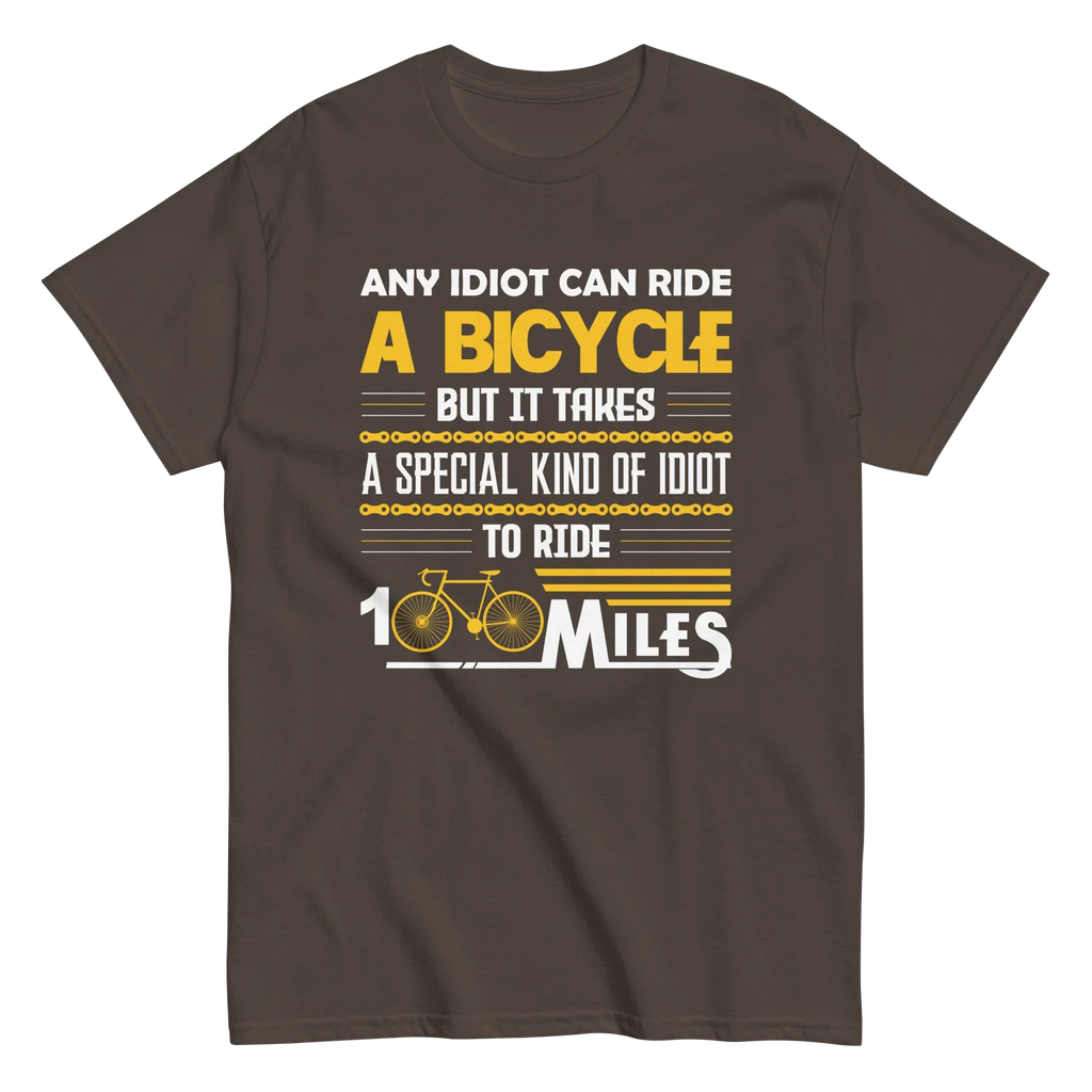 100 MILES unisex t-shirt - Printoo Shop - - bicycle, t-shirt, unisex, Unisex Classic Tee | Gildan 5000