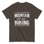 I ONLY CARE ABOUT MTB unisex t-shirt - - Bicycle t-shirts - Printoo Shop