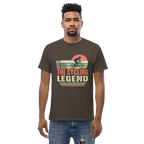 THE CYCLING LEGEND unisex t-shirt - - Bicycle t-shirts - Printoo Shop