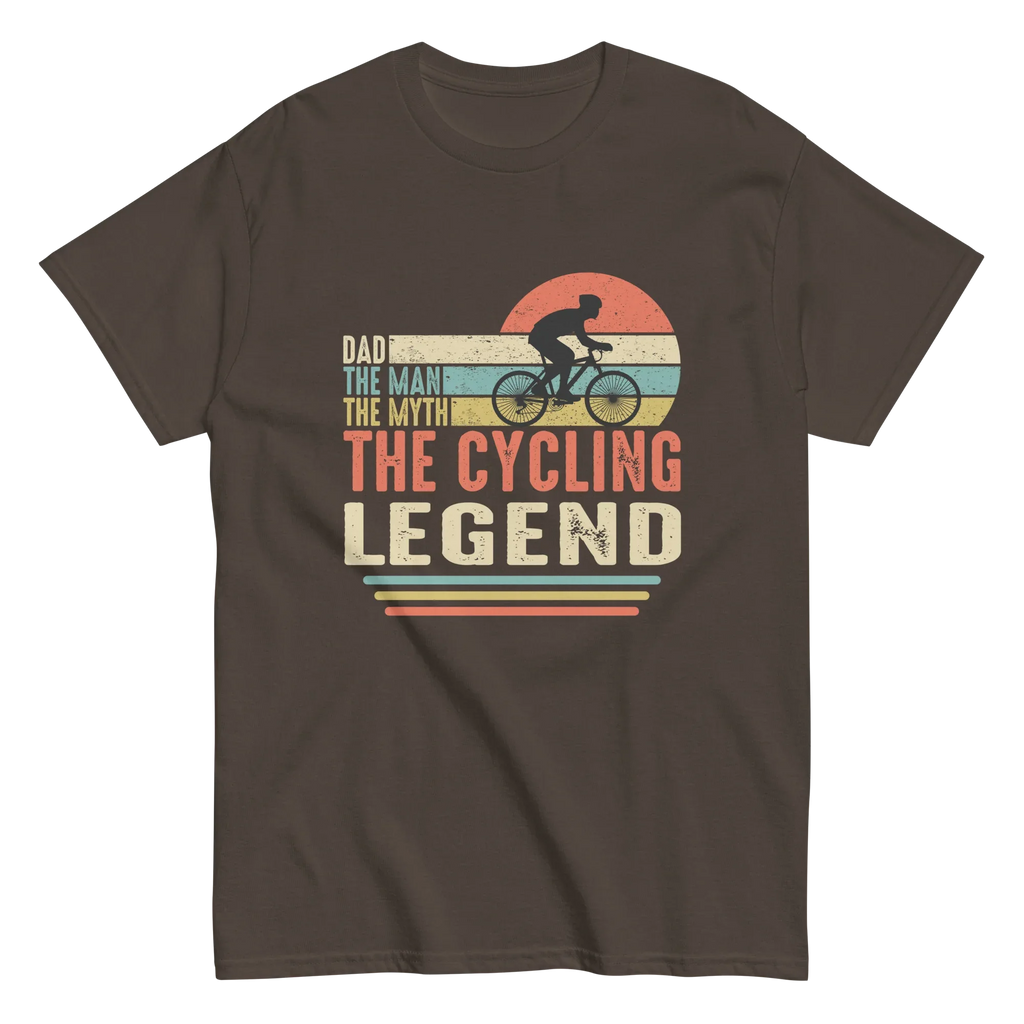 THE CYCLING LEGEND unisex t-shirt - - Bicycle t-shirts - Printoo Shop