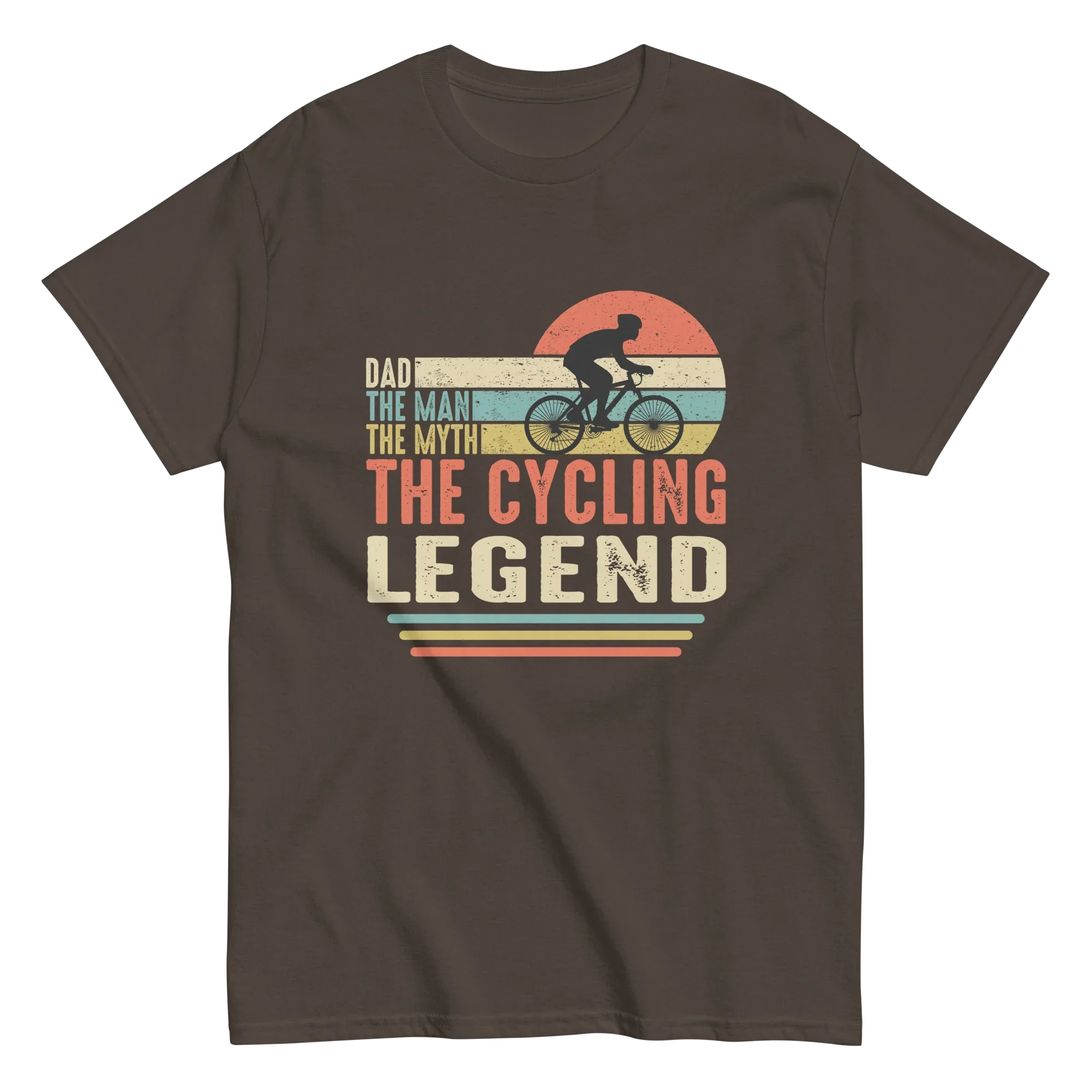 THE CYCLING LEGEND unisex t-shirt - - Bicycle t-shirts - Printoo Shop