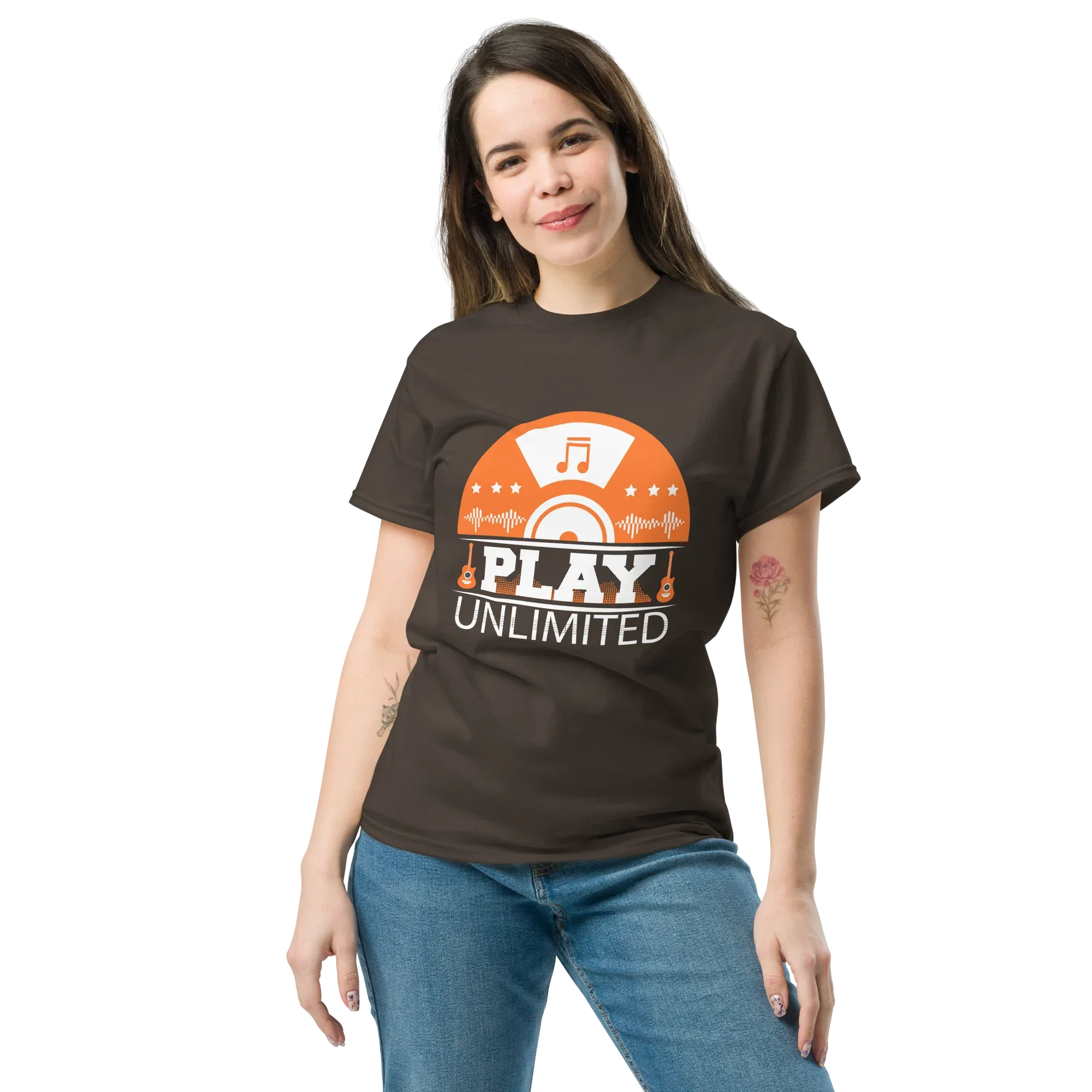 PLAY UNLIMITED unisex t-shirt - - Music t-shirts - Printoo Shop