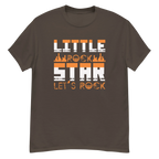 LITTLE ROCK STAR LET'S ROCK unisex classic tee - - Music t-shirts - Printoo Shop
