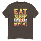 EAT SLEEP DJ REPEAT unisex t-shirt - - Music t-shirts - Printoo Shop