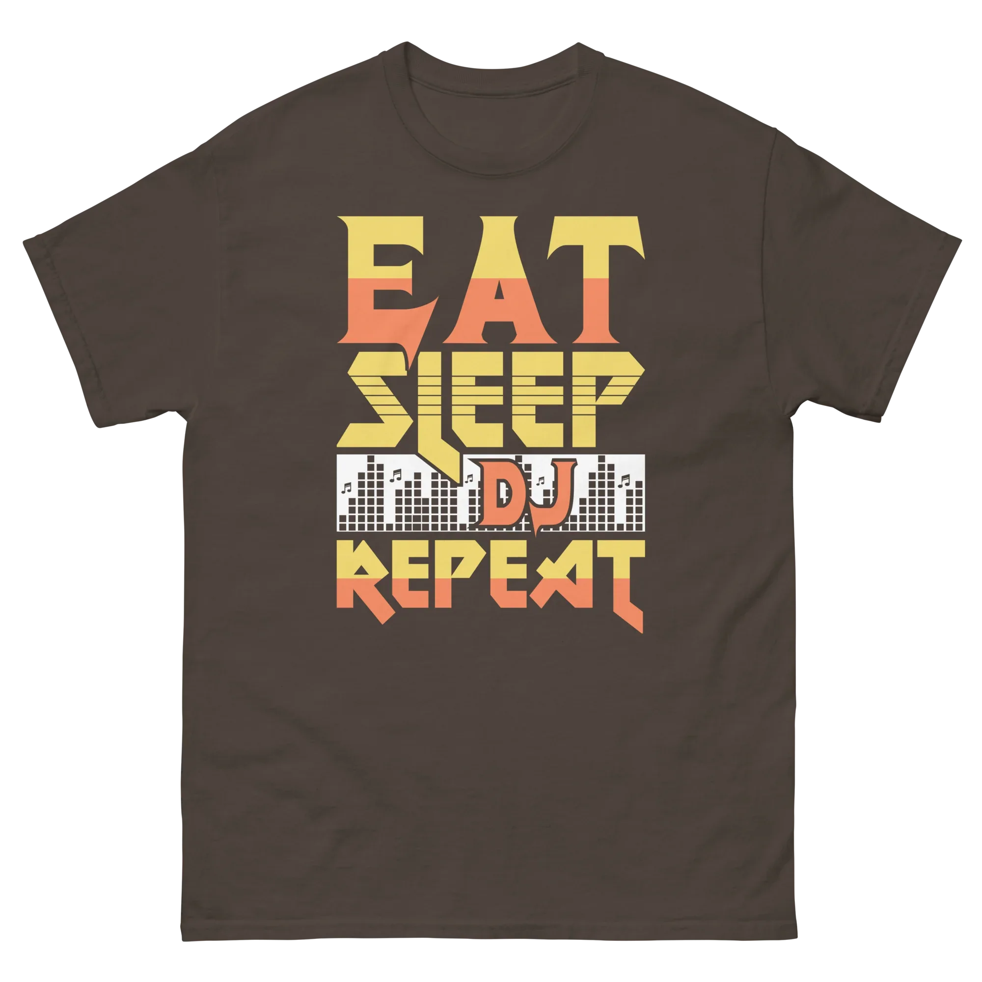 EAT SLEEP DJ REPEAT unisex t-shirt - - Music t-shirts - Printoo Shop