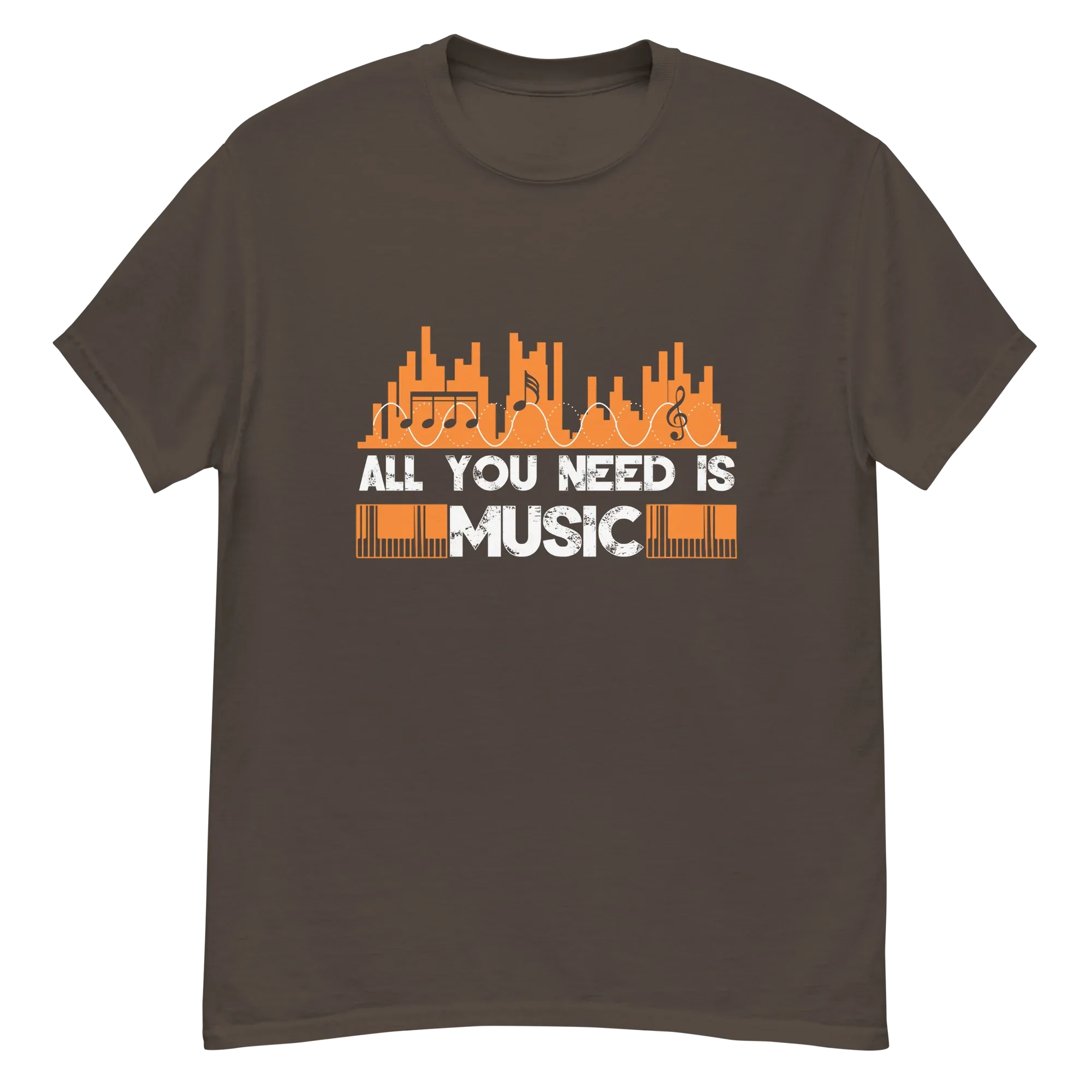 ALL YOU NEED IS MUSIC unisex t-shirt - - Music t-shirts - Printoo Shop