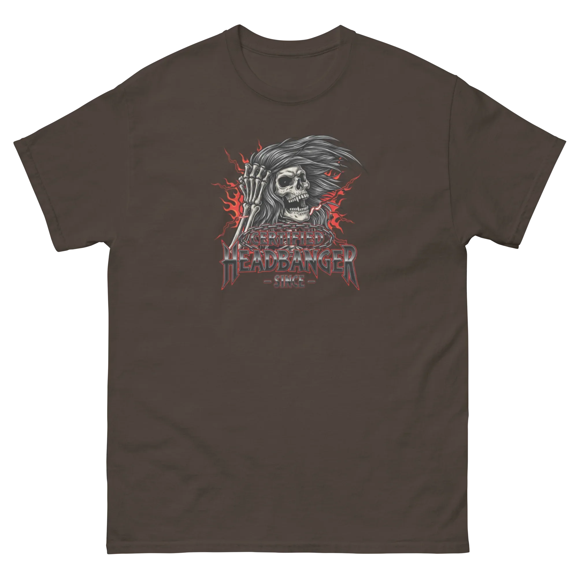 FOR TRUE ROCK & METAL FANS unisex t-shirt - Printoo Shop - - metalmusic, Music t-shirt, t-shirt, unisex, Unisex Classic Tee | Gildan 5000